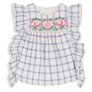 LOUISE MISHA  - Mala Linen blouse